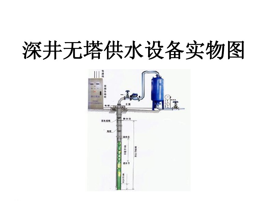 泰宁县井泵无塔式供水设备